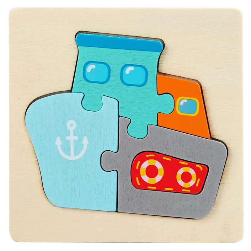Playful Animal Adventure - Jigsaw Brain-teaser