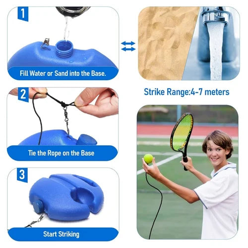 SoloServe – Independent & Play - Outdoor Tennis Training System