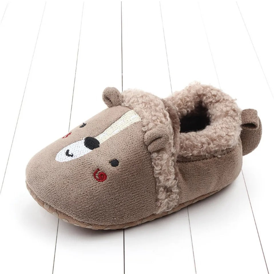 Cuddly soft animals - Toddler Animal slippers