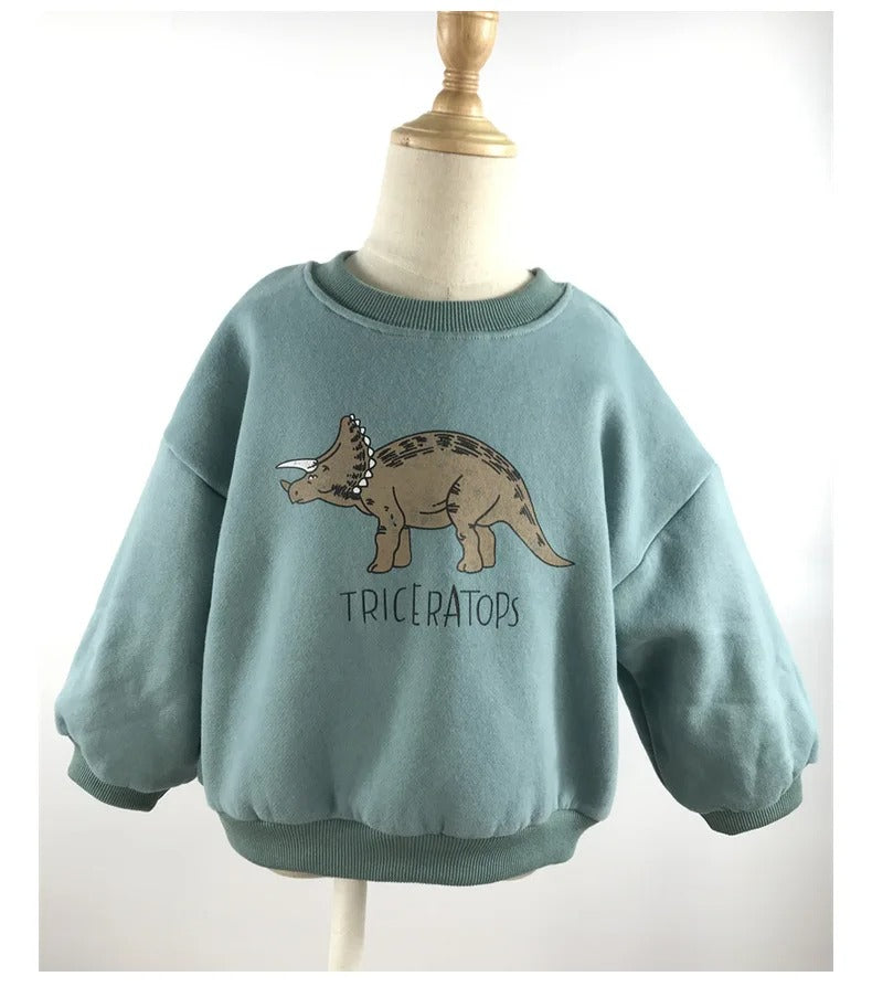 Cute Dinosaur Print - Dino Sweater