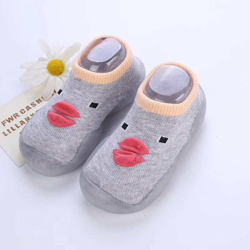 Slip Fixed Sole - Shoe Socks