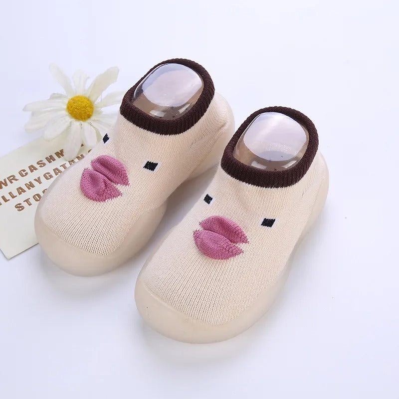 Slip Fixed Sole - Shoe Socks