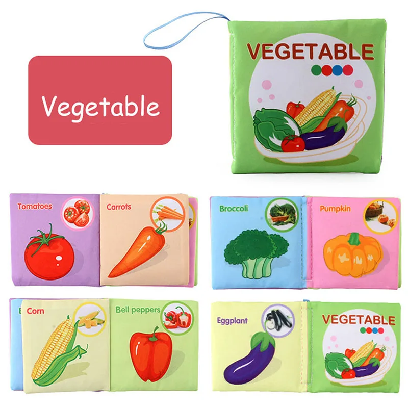 Soft Tail Play - Sensory Animals Baby Booklet