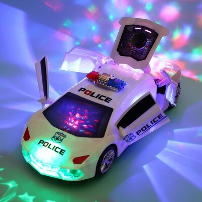 Moving and flashing toy car - Plaything car
